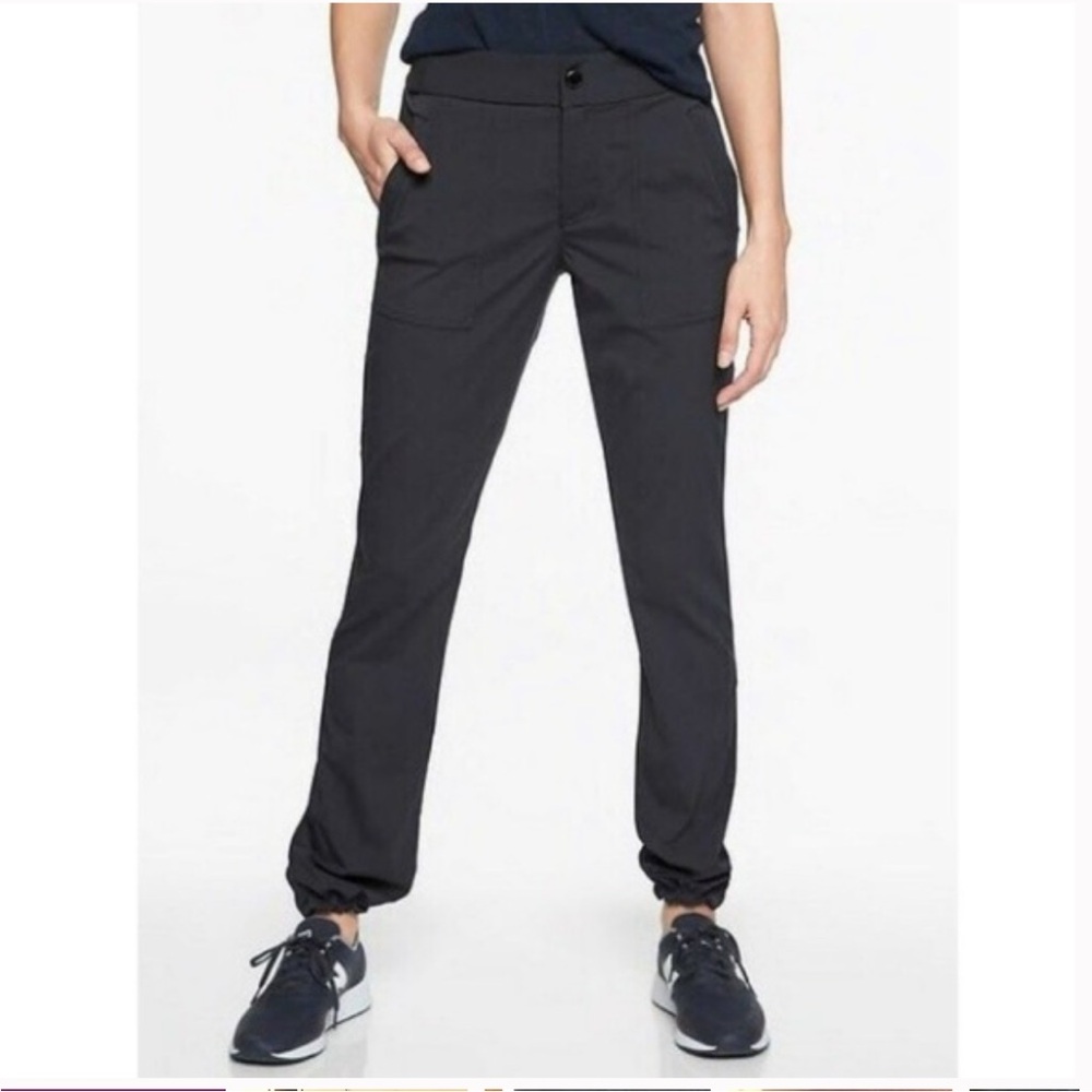 Athleta Trekkie Hike Pant Black Style 210531 W2140 Sz 4